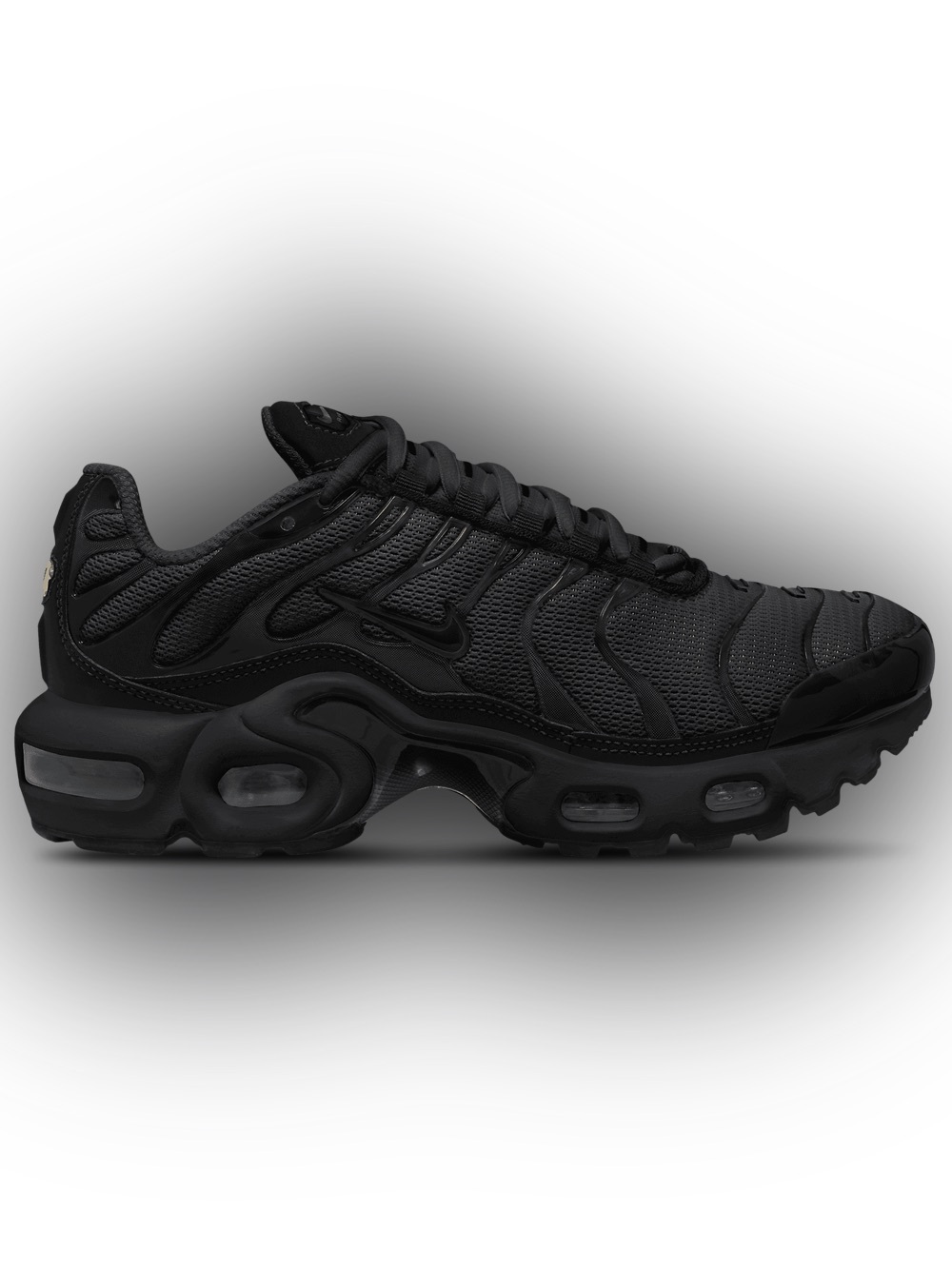 Nike Black Air Max Plus Grade School (Retail $170)